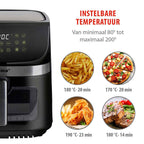 ALPINA AIR FRYER 9L 1800W - Tuincentrum Lopik
