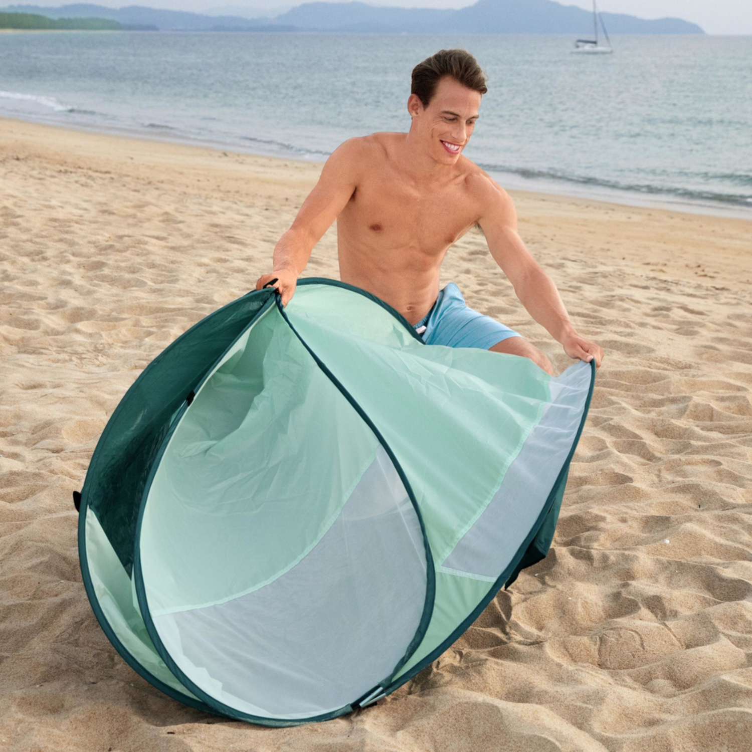 Beach Quick Tent 200X120X90Cm