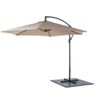 Hanging Umbrella 3M/6Rib Taupe