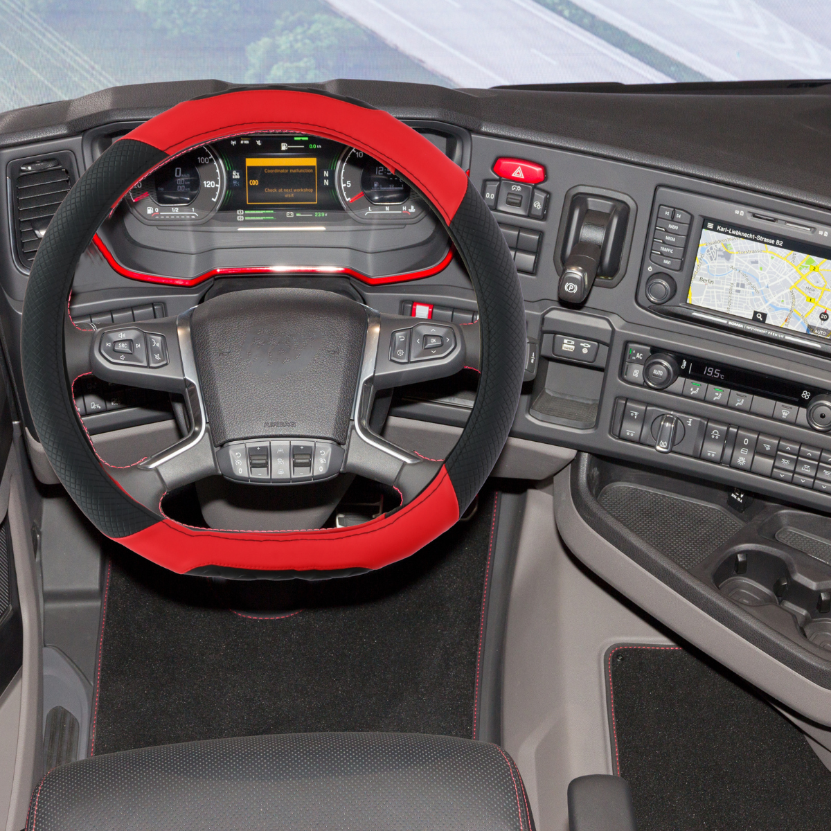 Steering Wheel Cover 44-46 Pu - Tuincentrum Lopik