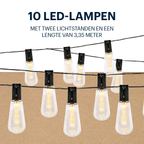 GRUNDIG SOLAR LICHTSNOER 3,35 M - Tuincentrum Lopik