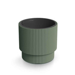 BLOEMPOT KUNSTSTOF GROEN 30 X 29 CM - Tuincentrum Lopik