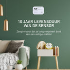 GRUNDIG KOOLMONOXIDEMELDER 85DB - 10 JAAR BATTERIJ - Tuincentrum Lopik