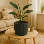 Bloempot 30 X 29 Cm Grijs