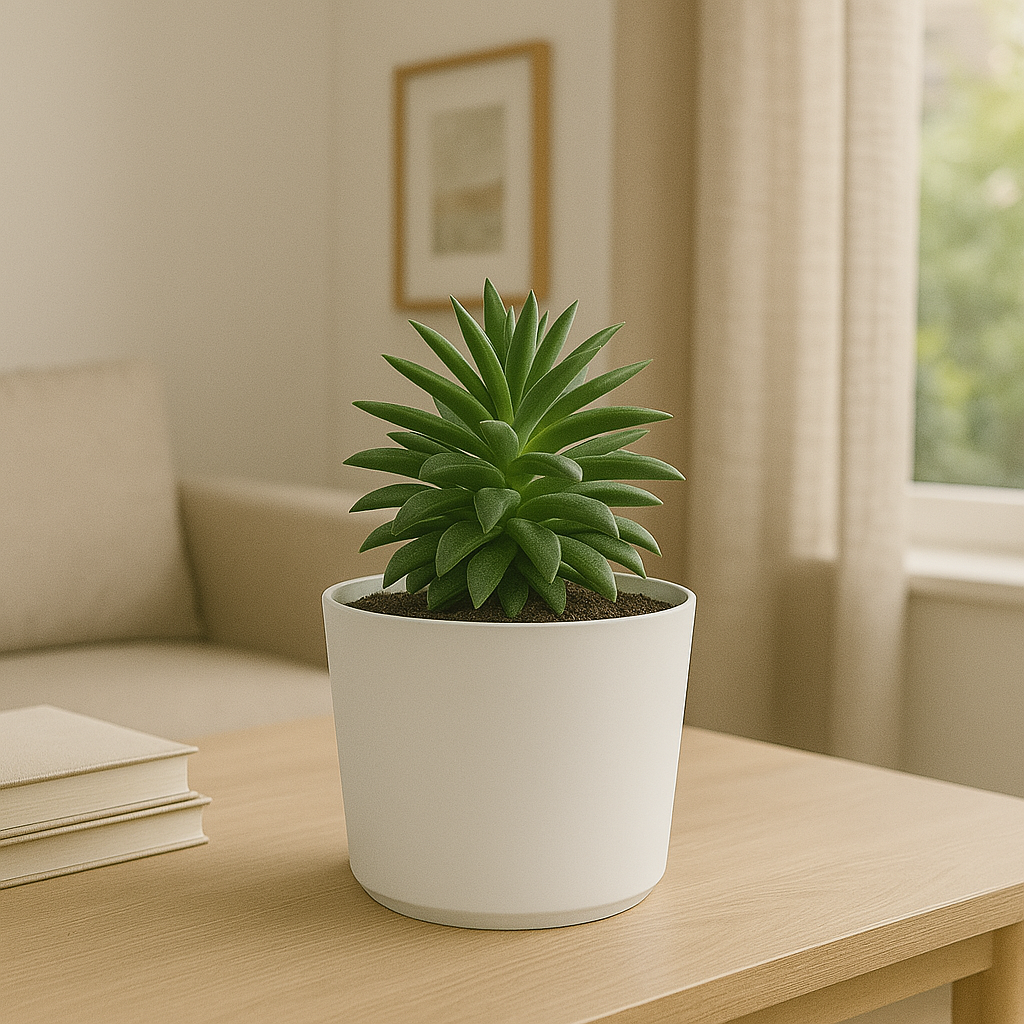 Bloempot 20 X 18 Cm Wit