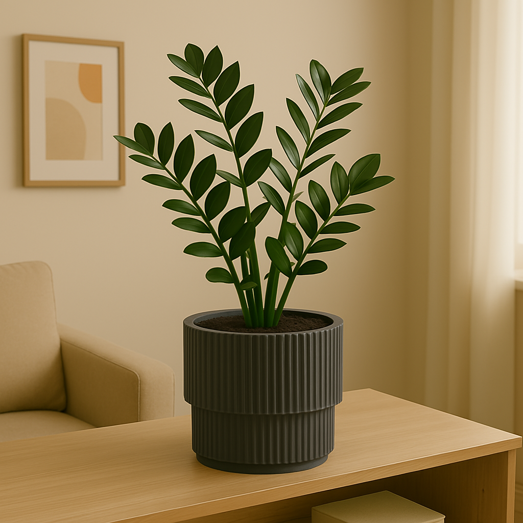 Bloempot 40 X 38 Cm Grijs