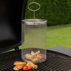 BBQ COLLECTION GRILLMAND SET 2 STUKS ROESTVRIJ STAAL Ø7,5CM - Tuincentrum Lopik