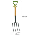 KINZO SPITVORK DIGGING FORK 105 X 20 X 5 CM - Tuincentrum Lopik