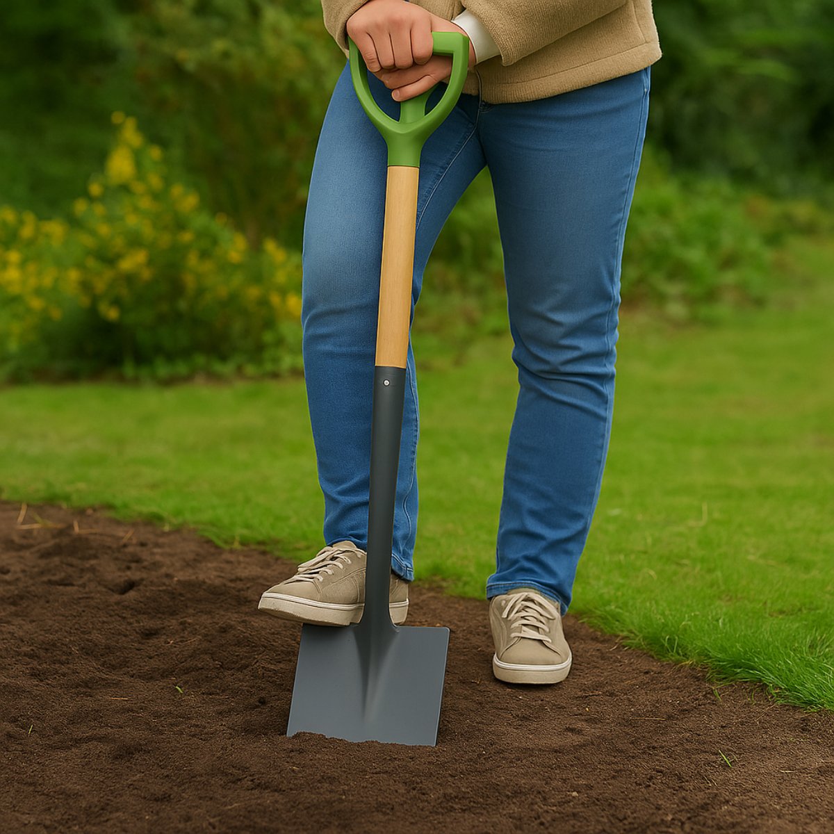 Spade Shovel 105X18X5Cm St