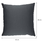 Tuinkussen Grijs 45X45 Cm