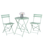 Bistro Set 3-Delig Groen