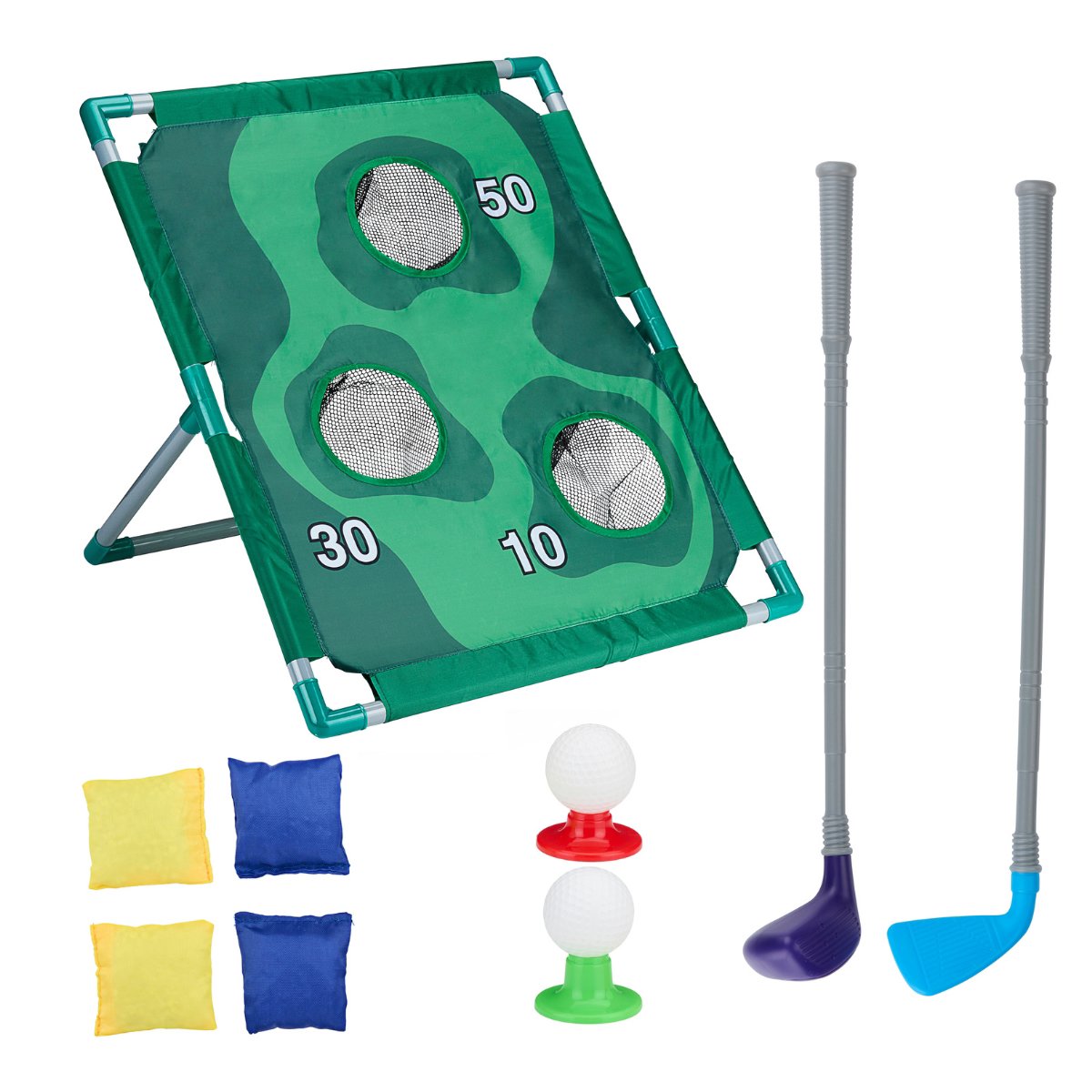 Gameset Golf & Throw 2In1