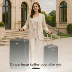 Trolley Set 2Pcs Black