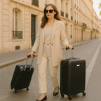 Trolley Set 2Pcs Black