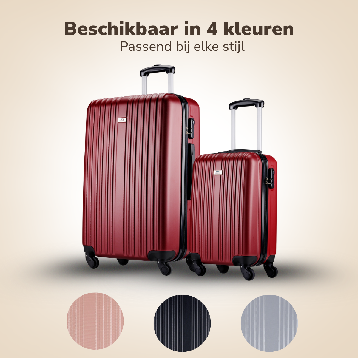 SLAZENGER KOFFERSET 2-DELIG ROOD - Tuincentrum Lopik