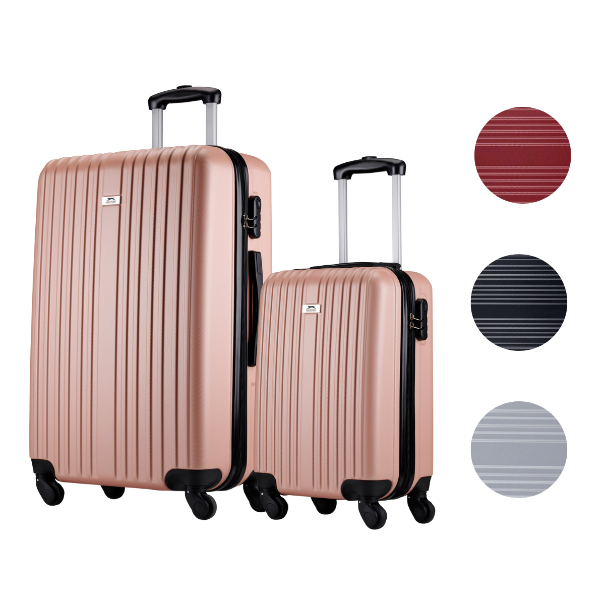 Trolley Set 2Pc Rose Gold