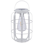 ARTI CASA SOLAR LANTAARN WIT 22CM - Tuincentrum Lopik