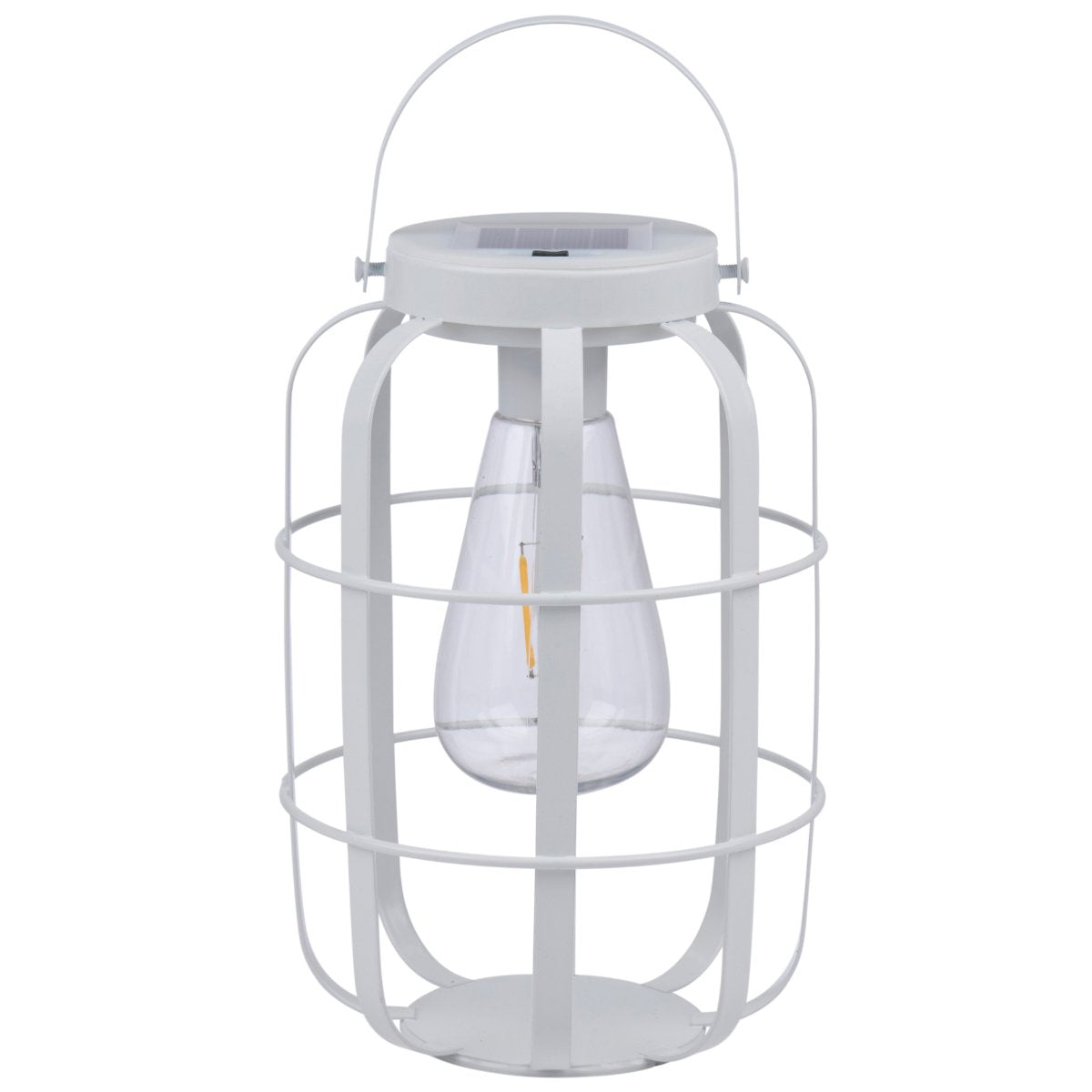ARTI CASA SOLAR LANTAARN WIT 22CM - Tuincentrum Lopik