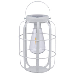 ARTI CASA SOLAR LANTAARN WIT 22CM - Tuincentrum Lopik