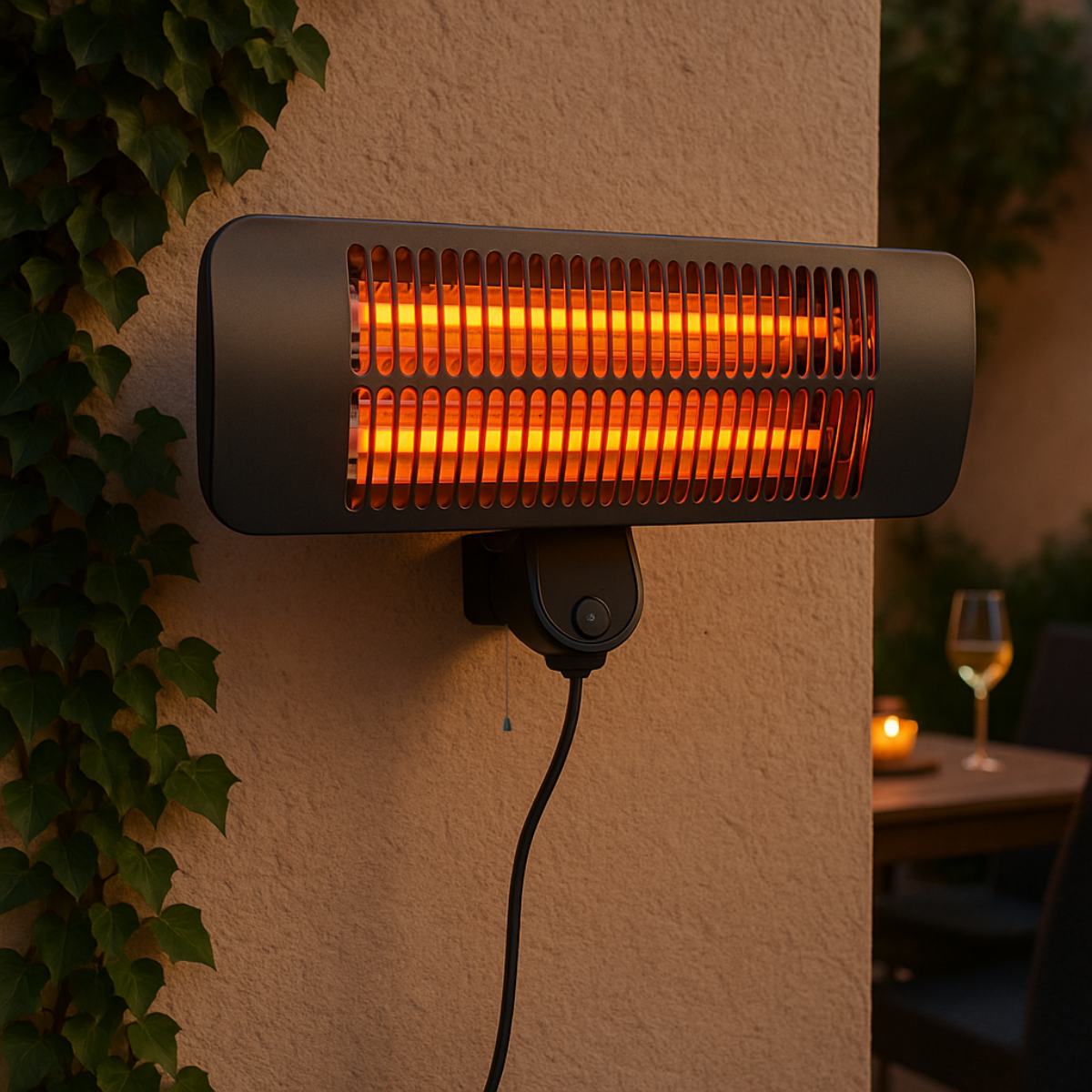 Patio Heater Wall  650-2000W