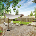 Sun Shade 3.6X3.6X3,6M 3Ass