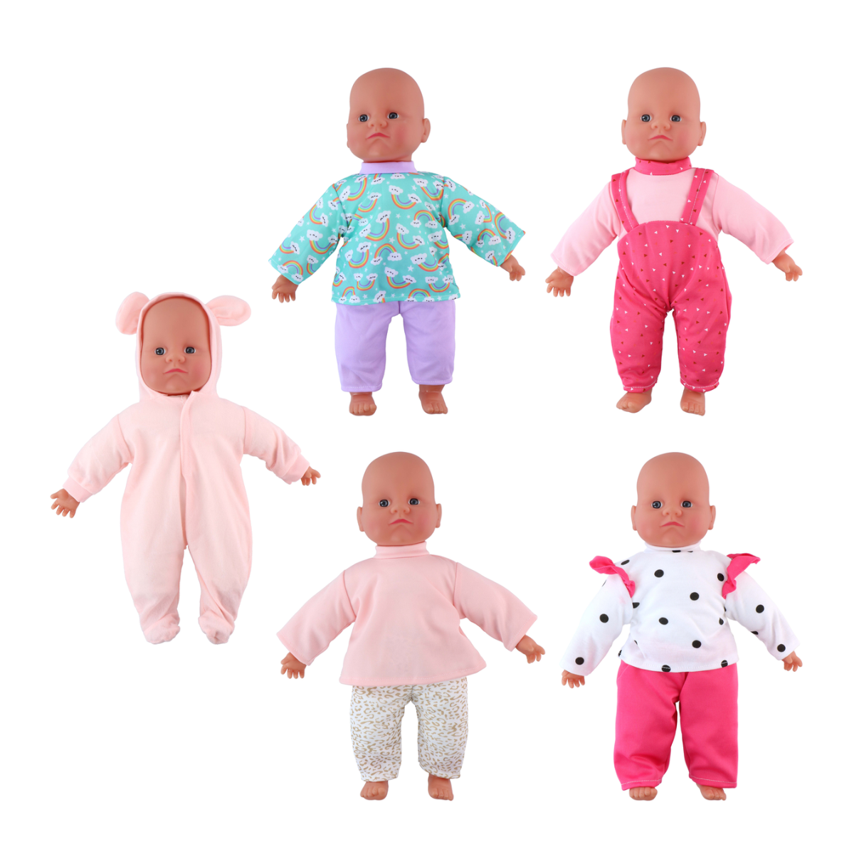 Doll Fashion 8Pcs Set