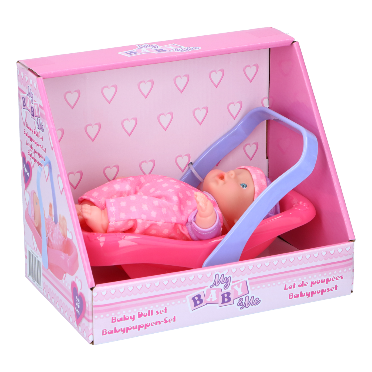 MY BABY & ME BABYPOP SET MET BEDJE 20CM - Tuincentrum Lopik
