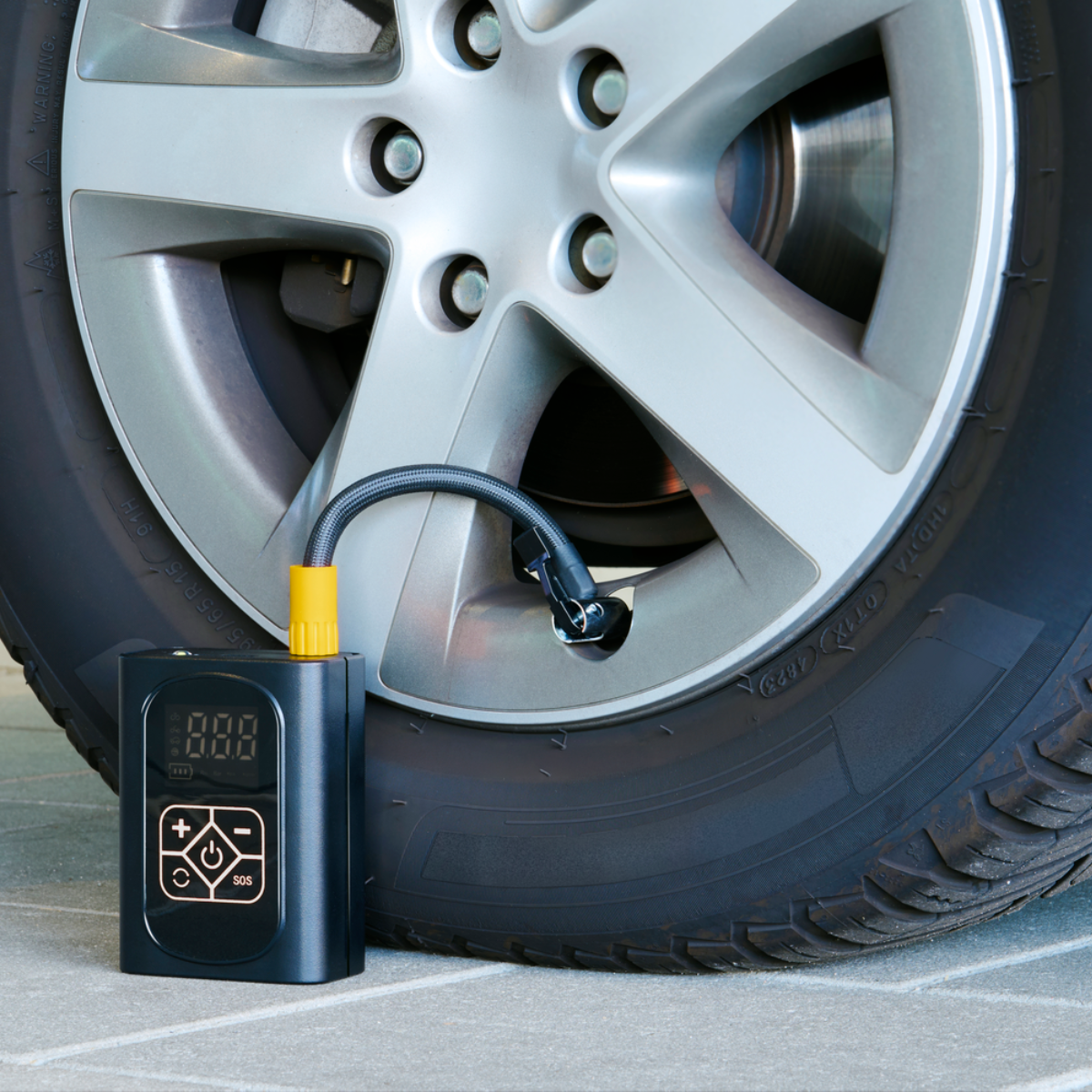 Digitale Luchtcompressor