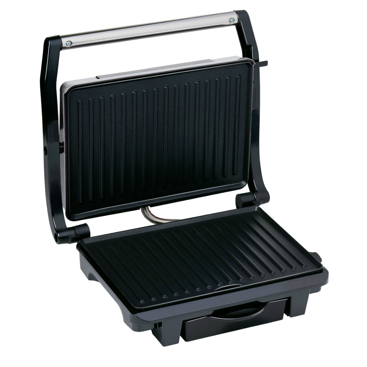 ALPINA CONTACTGRILL 1000W -VEELZIJDIGE ELEKTRISCHE GRILL ZILVER - Tuincentrum Lopik
