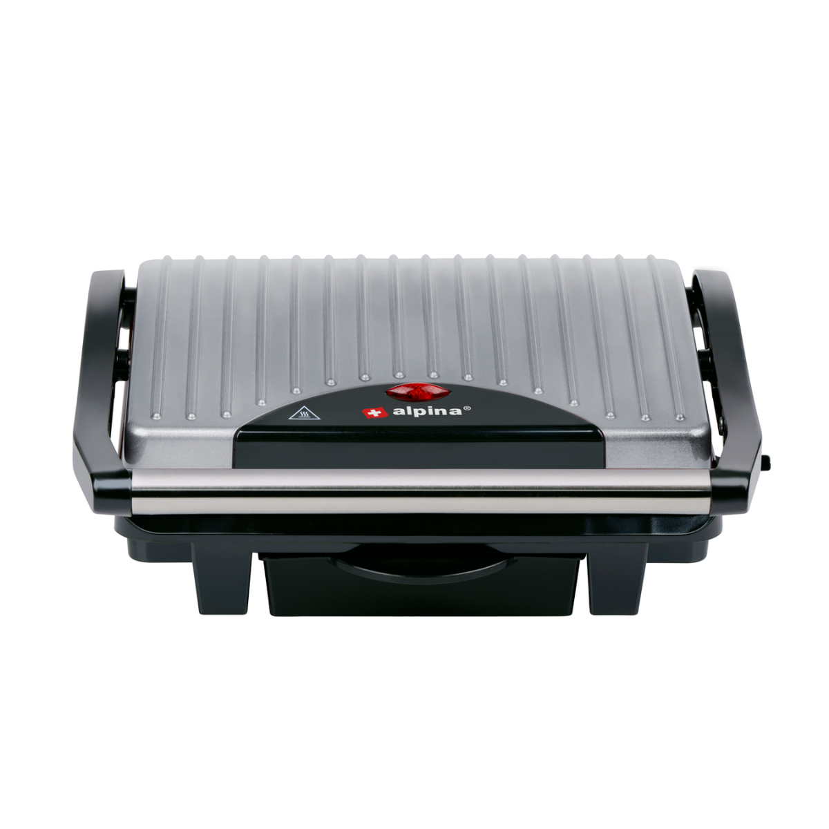 ALPINA CONTACTGRILL 1000W -VEELZIJDIGE ELEKTRISCHE GRILL ZILVER - Tuincentrum Lopik