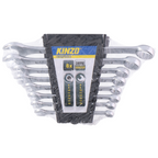 KINZO RING- EN STEEKSLEUTELSET 8-DELIG 8-19MM - Tuincentrum Lopik