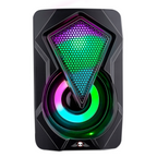 NO FEAR USB SPEAKERSET 2 STUKS 18W BLUETOOTH AUX RGB ZWART - Tuincentrum Lopik
