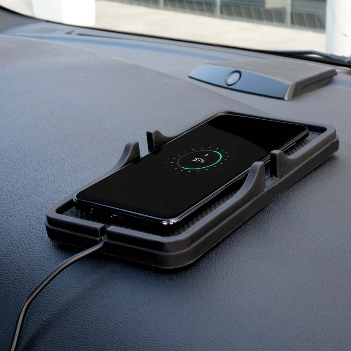 DUNLOP TELEFOONHOUDER AUTO MET QI DRAADLOZE OPLADER DASHBOARD - Tuincentrum Lopik