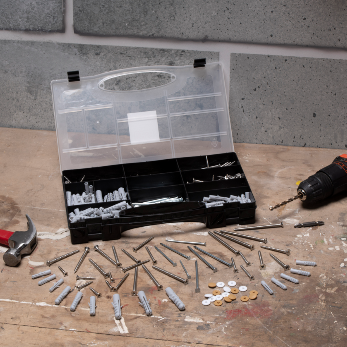 Screws/Plug/Nail 560Pcs