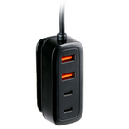 DUNLOP CAR CHARGER 12-24V USB A+C W/HUB - Tuincentrum Lopik