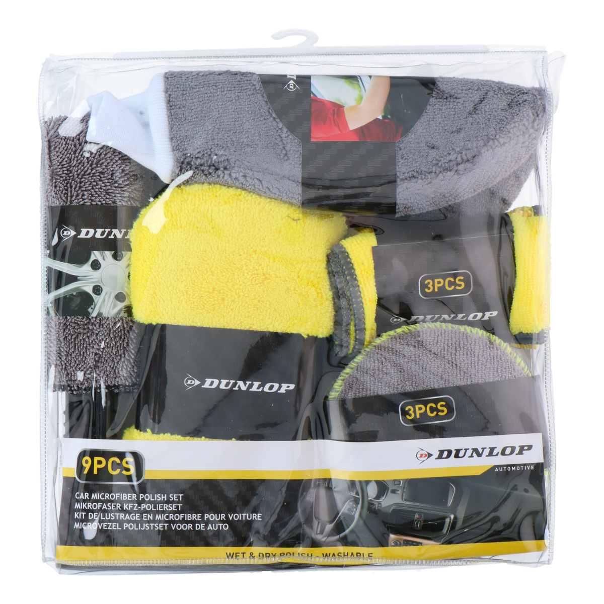 Car Cleaning Set 9Pcs.