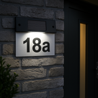 Solar House Number Light - Tuincentrum Lopik