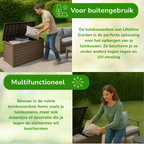 KUSSENBOX 420L TAUPE - Tuincentrum Lopik