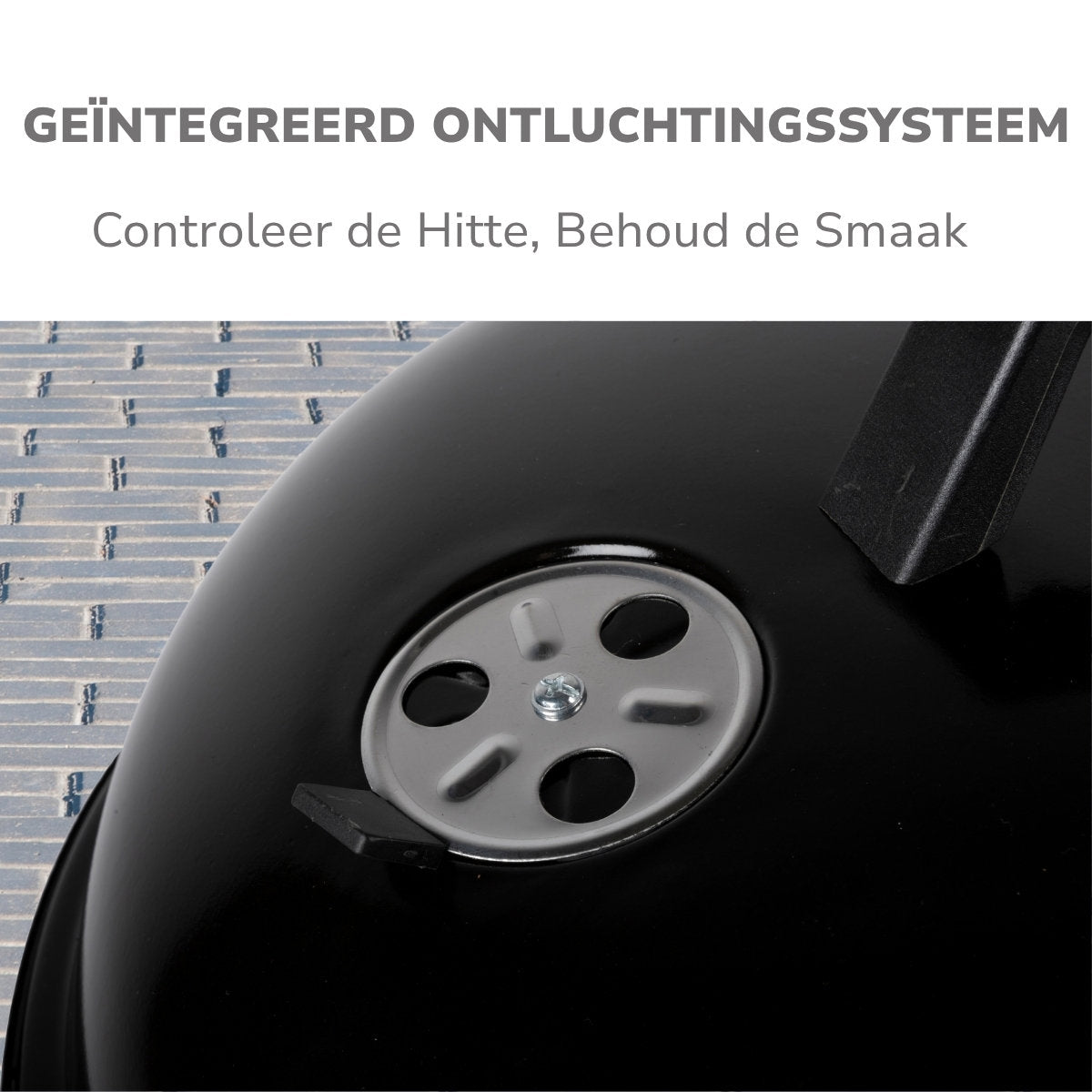 Barbecue Ø 45 Cm Houtskool