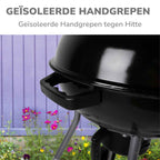 ALPINA BARBECUE HOUTSKOOL Ø45CM ZWART - Tuincentrum Lopik