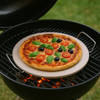 ALPINA PIZZASTEEN Ø33CM MET METALEN HOUDER - Tuincentrum Lopik