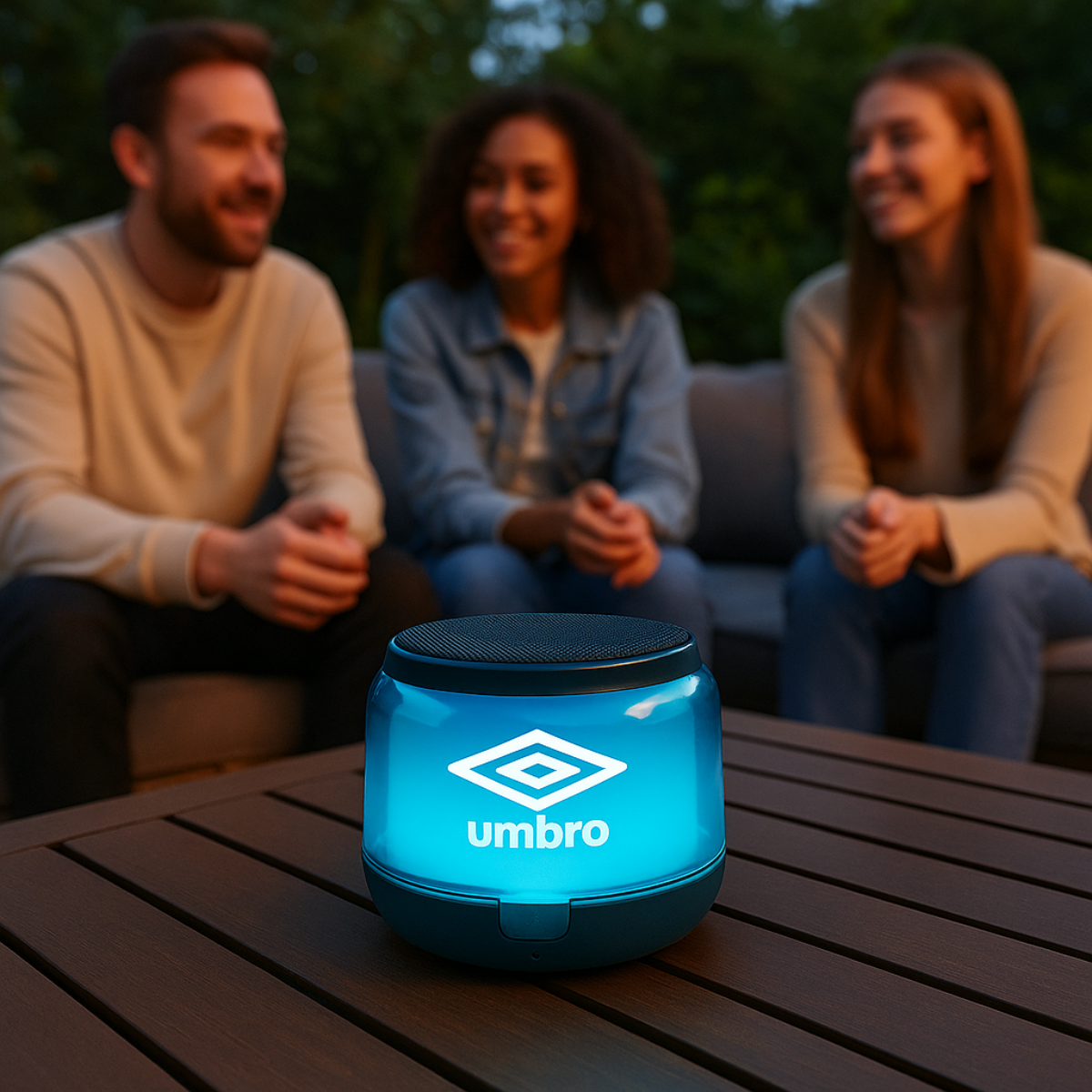 UMBRO BLUETOOTH SPEAKER 500MAH MET LED LICHTSHOW - Tuincentrum Lopik