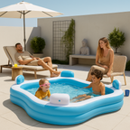 CREATIVE KIDS FAMILY LOUNGE POOL 4 SEATS  LOUNGE ZWEMBAD - Tuincentrum Lopik