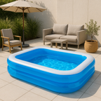 EDDY TOYS POOL FAMILY 2-RING OPBLAASBAAR ZWEMBAD - Tuincentrum Lopik