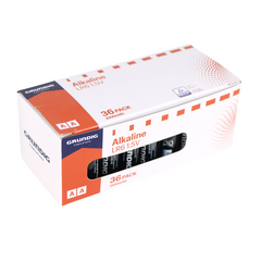 GRUNDIG AA ALKALINE BATTERIJEN 1.5V 36 STUKS 2100MAH - Tuincentrum Lopik