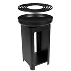 ALPINA VUURKORF EN TEPPANYAKI GRILL 2-IN-1 HOUTSKOOL 61X61X90CM - Tuincentrum Lopik