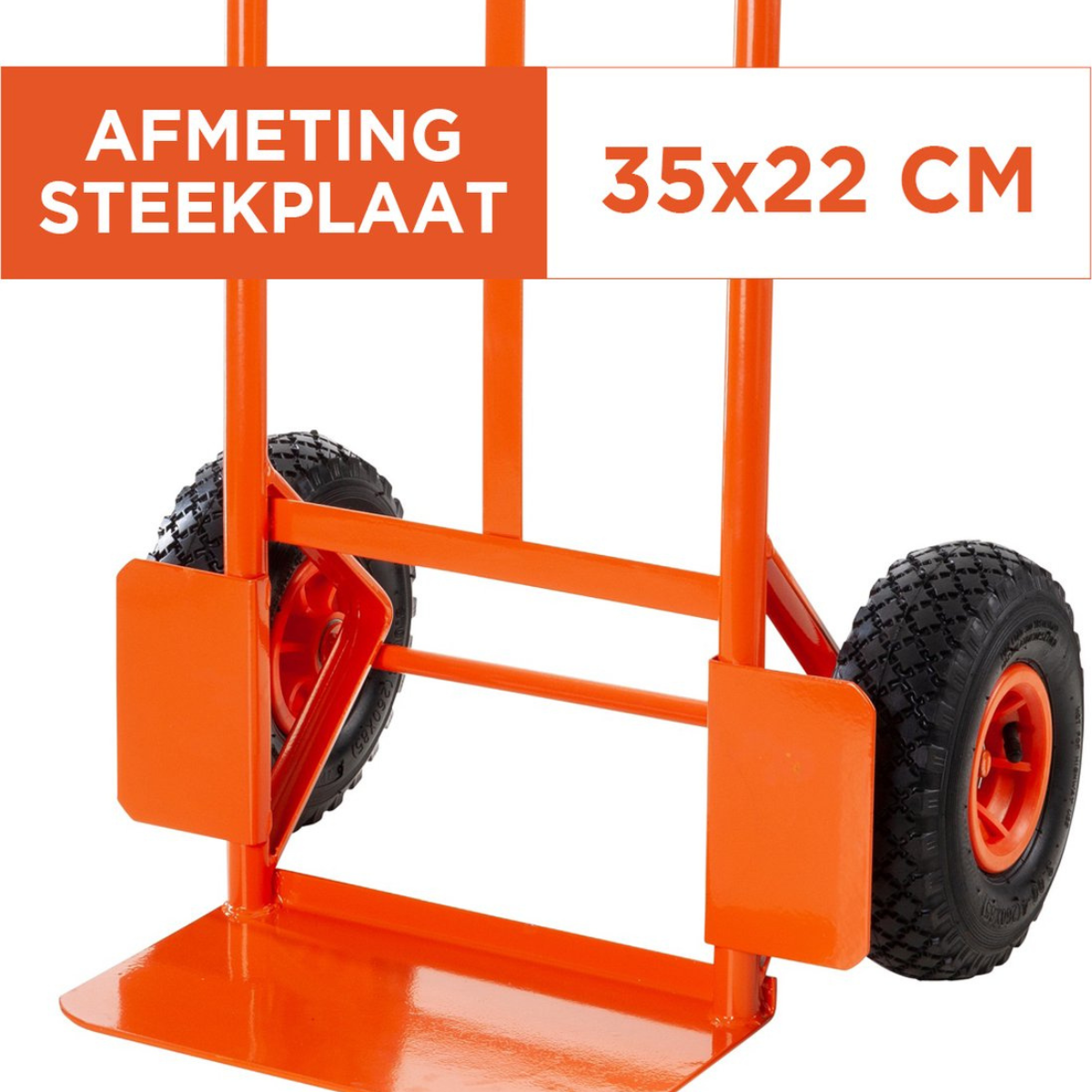 Handtruck Steel 52X45X116Cm