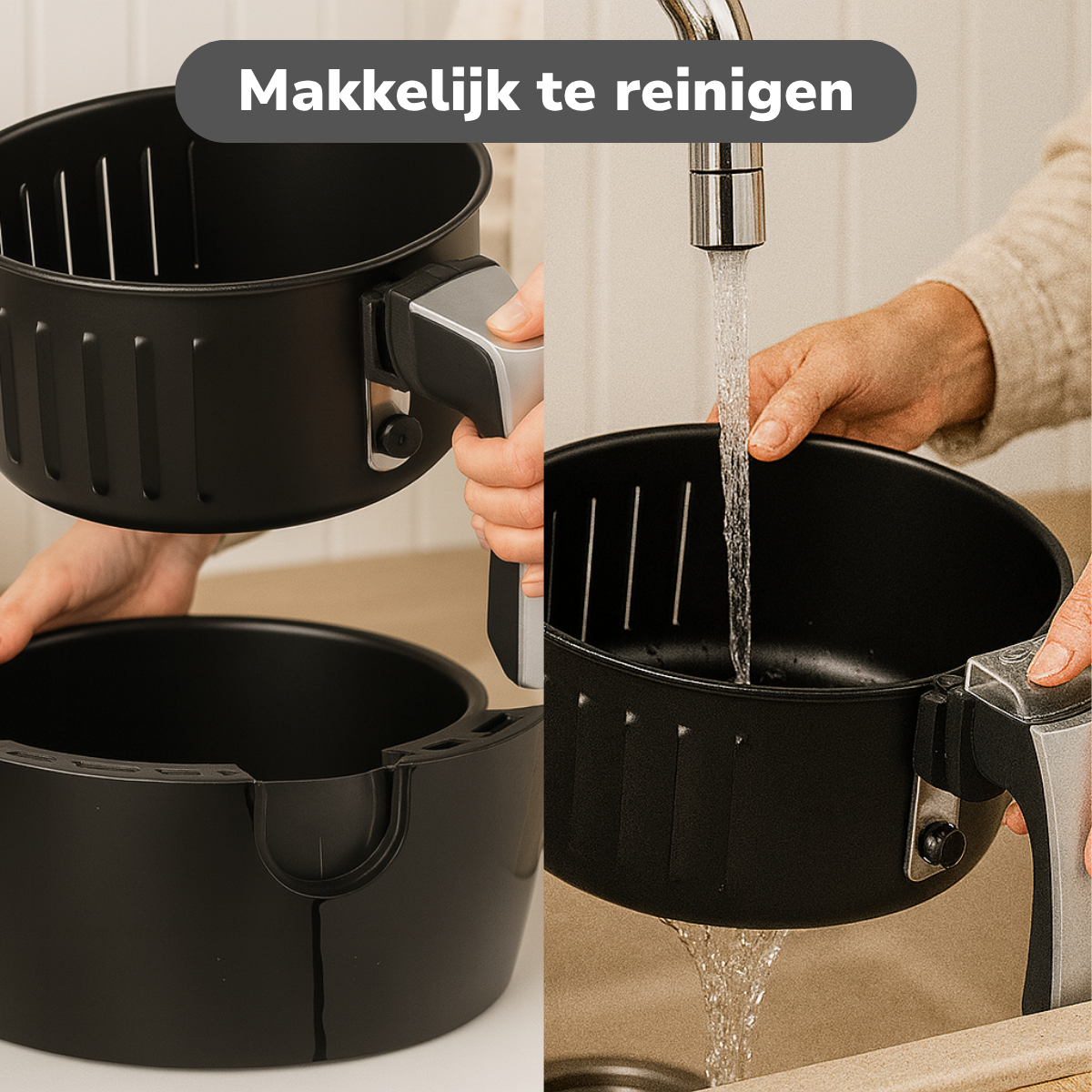 ALPINA HETELUCHTFRITEUSE DIGITAAL 2,4L - AIRFRYER ZONDER OLIE - Tuincentrum Lopik
