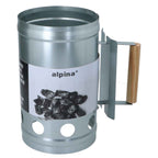 ALPINA HOUTSKOOLSTARTER METAAL 27X16CM - Tuincentrum Lopik