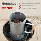 ALPINA HOUTSKOOLSTARTER METAAL 27X16CM - Tuincentrum Lopik